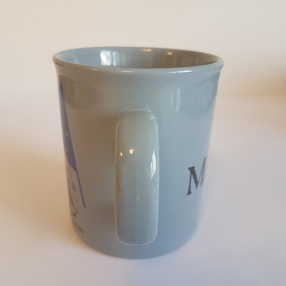 Vintage 1986 Les Miserables Mug Teacup Musical Les Mis Les Miz Souvenir Mug Grey - Picture 5 of 11